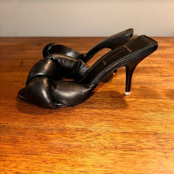 NWOB Black Suede Studio Eliza Sandals - Picture 3 of 8